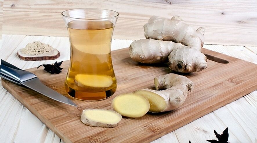 tincture with ginger for power